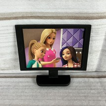 Mattel Barbie Flat Screen TV Black Living Room Furniture Diorama Replace... - £11.12 GBP