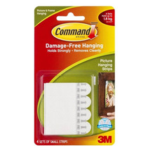 Command Picture Hanging Strips 4pk (Small) - £13.86 GBP