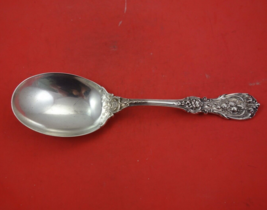 Francis I by Reed &amp; Barton Old Sterling Silver Berry Spoon ovid original 9&quot; - £228.17 GBP