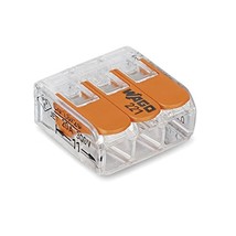Wago 221-413 Splicing Connector 3 Conductors 0.14-4 mm2. Compact Design ... - $713.36 MXN