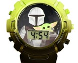 El Mandaloriano Baby Yoda Digital LCD Reloj W/ Parpadeante Luminoso Cara... - $11.92