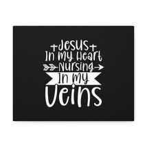  Jesus In My Heart Nursing Revelation 3:20 Christian Wall Art Bi - £53.53 GBP+