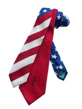 Ralph Marlin Men&#39;s Republican GOP USA Stars Stripes Flag Trump Necktie |... - $29.65
