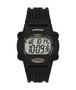 Timex Expedition Chrono 39mm Watch - Black Leather Strap - £43.16 GBP