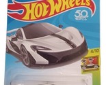 Hot Wheels Mclaren P1 170/250 HW Exotics 4/10 White 2018 - £3.58 GBP