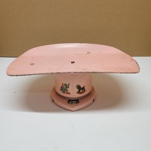 Vintage 1951 Pink Metal Counselor 24 Lb Baby Scale ( Needs Calibrated ) - £27.40 GBP