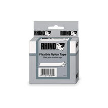Dymo 1734523 RHINO 1WHITE PERMANENT POLY TAPE CARTRIDGE - 184397 - $57.36