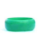 Mens Green Silicone Ring Size 13 - $2.96