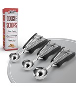 Kitchen Buddy Cookie Scoops Set of 3 Sizes--FREE SHIPPING! - $19.75