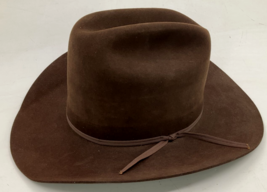 Stetson Rancher Silverbelly Hat 7-1/4 4X XXXX Beaver Chocolate Brown - £97.77 GBP