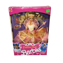 Vintage 1990 Mattel Costume Ball Barbie Doll # 7123 Original Box Nos New - £52.39 GBP