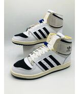 Adidas Originals Mens Top Ten DE Hi Sneakers Shoes White/Black Q46255 W/... - $79.99