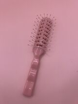 Vented Ball Tip Hair Brush 90’s Vintage Pink Retro Comb Tangle Thailand - $18.11 CAD