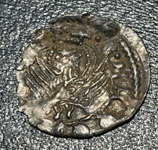 1400-1413 Italy Venezia Michele Steno Billon Soldino 0.33g Winged Lion Coin - £31.13 GBP
