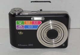 GE General Electric Smart Series A835 8.0MP Digital Camera - Black Tested Works - £38.84 GBP