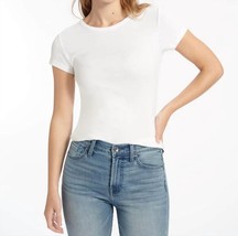 Splendid abbie crewneck tee in WHITE - size XL - £31.08 GBP