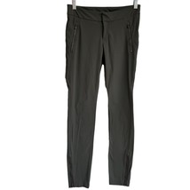 ATHLETA Wander Skinny Ankle Zip Olive Pants 349953-03 Women&#39;s Size 0 Nylon - $18.89