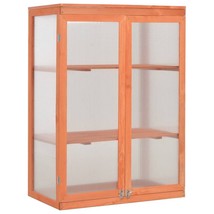  Greenhouse Wooden Wood and Polycarbonate board 29.5x18.5x42.9 in - $2,914.39 MXN