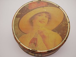 Vintage 1984 Coca Cola Hat Lady Bristol Ware Tin Box - £3.13 GBP