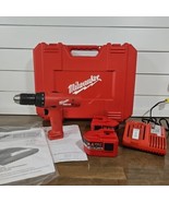 Milwaukee 0512–21 14.4V T-handle Driver Drill Set Hard Case 2 Bats. Charger - $118.75