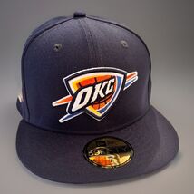 Oklahoma City Thunder New Era 59Fifty NBA Championship Hat Cap Snapback ... - $26.59