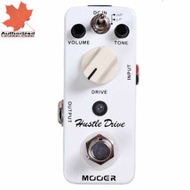 Mooer Hustle Drive Micro Guitar Effects Pedal True Bypass New - $46.66