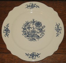 Vintage Homer Laughlin Imperial Blue Dresden 6 3/8&quot; Salad Plate Replacement - £14.80 GBP