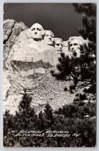 Mt Rushmore Memorial Black Hills SD RPPC  Postcard B37 - £3.90 GBP