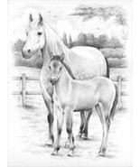 Reeves PPSKM3 Horse and Foal Sketching by Numbers, Medium - £12.73 GBP