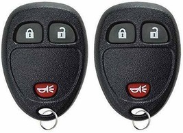 2 GM 2007-2017 3 Button Keyless Entry Remote Fob OUC60270 Top Quality US... - $14.03
