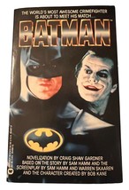 Batman Novelization, Craig Shaw Gardner Paperback ©1989 Warner Books - £11.73 GBP