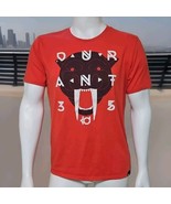 Nike Kevin Durant T Shirt Mens L Orange Dri Fit Athletic Cut #35 Saberto... - $346.89 MXN