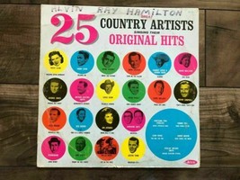 1964 -25 Great Country Artists Singing Their Original Hits Vinyl Album &amp;... - £10.95 GBP