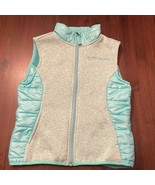 Free Country Aqua Blue Puffer Vest Girls Size Small (7-8) - $200.50 MXN