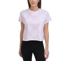 DKNY Womens Sport Shibori Print Cotton Top Size:Medium Color:Wildflower - £35.35 GBP