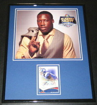 Jason Pierre Paul Signed Framed Rookie Card &amp; Photo Display TOPPS Giants... - £62.27 GBP