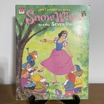 Vintage 1972 Whitman Disney Snow White and the Seven Dwarfs Paper Dolls Clothes - $24.49