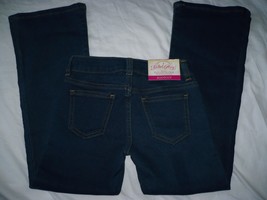 Girls Faded Glory Bootcut Denim Jeans Size 4 Regular NEW - £7.74 GBP