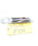 02-06 MINI COOPER S CONVERTIBLE Right Turn Signal Light F104 - $53.03 CAD