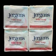 16 Bars Total Jergens Mild Soap Cleans &amp; Freshens 4.5oz BIG Bath Shelf Wear - £66.58 GBP