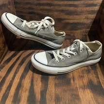 Converse Chuck Taylor All Star Womens 6 Men 4 Gray White Low Top Shoes 1... - $23.28