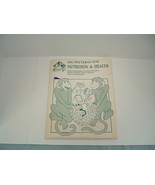 Vintange 1988 Wendys bookworks  big patterns for nutrition and health po... - $19.75
