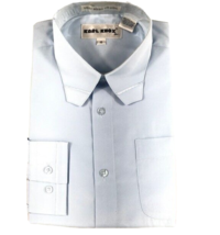 Karl Knox Jr. Boys Light Blue Dress Shirt Long Sleeves Polyester Blend Size 10 - $19.99