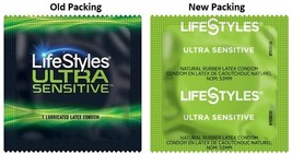 100 CT LifeStyles Ultra Sensitive Condoms - $21.73