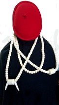 Creme White Traditional Igbo Edo Traditional wedding Coral Beads Necklace  - £31.38 GBP+