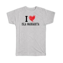 I Love Isla Margarita : Gift T-Shirt Venezuela Tropical Beach Travel Souvenir - £14.22 GBP