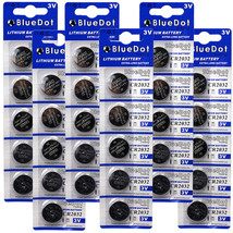 30Pcs CR2032 DL2032 Lithium Button Cell Battery FREE SH ~ ECR2032 5004LC 3 Volt - £15.73 GBP