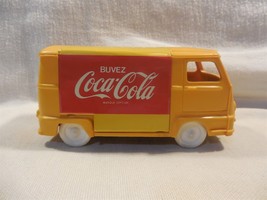 Vtg 1960s Lg Sesame France Coca-Cola Dark Yellow Orange Tin Plastic Toy ... - £93.31 GBP