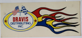 Dravis Distributing, Inc. Bumper Sticker 8&quot; x 3-1/2&quot;, vintage - £3.10 GBP