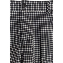 Adidas Mens 34 Black Gingham White Check Golf Shorts Stretch - £19.88 GBP